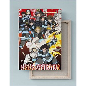 Quadro Decorativo Canvas Fire Force 01